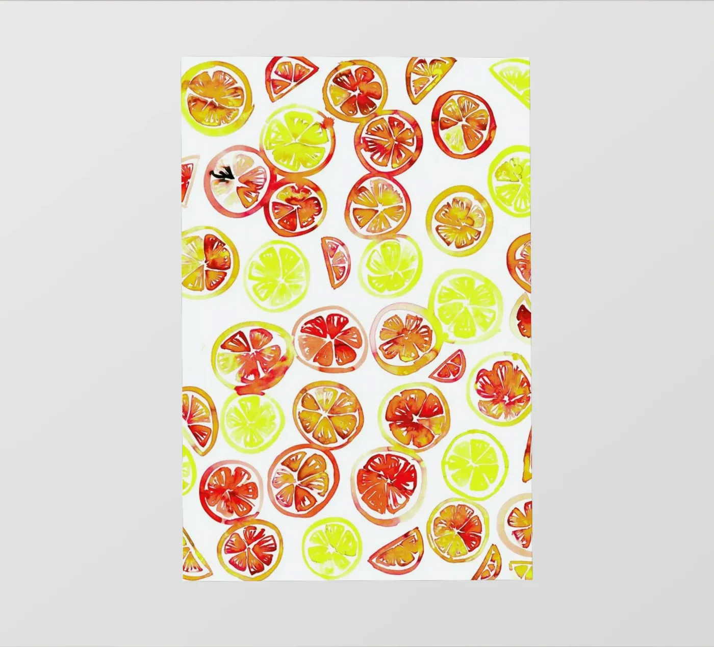 Orange Slice telo in pvc da Amy Sia