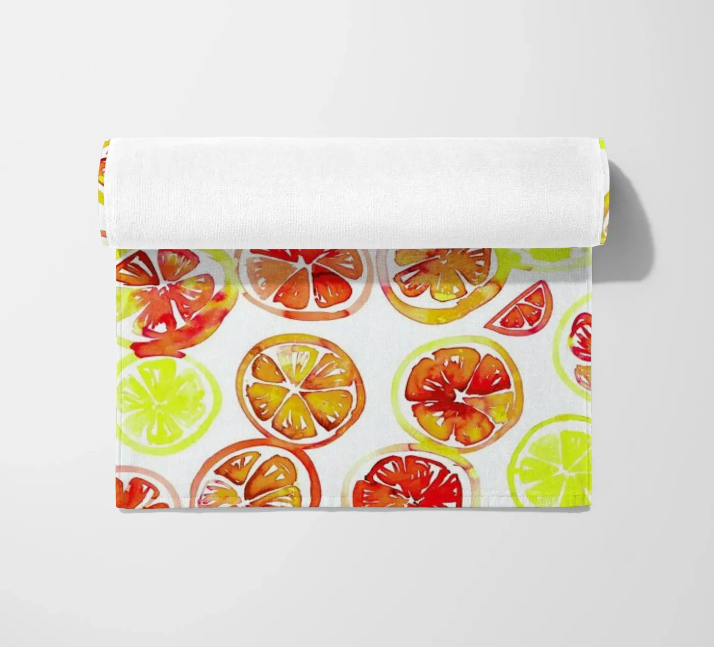 Orange Slice Strandtuch von Amy Sia