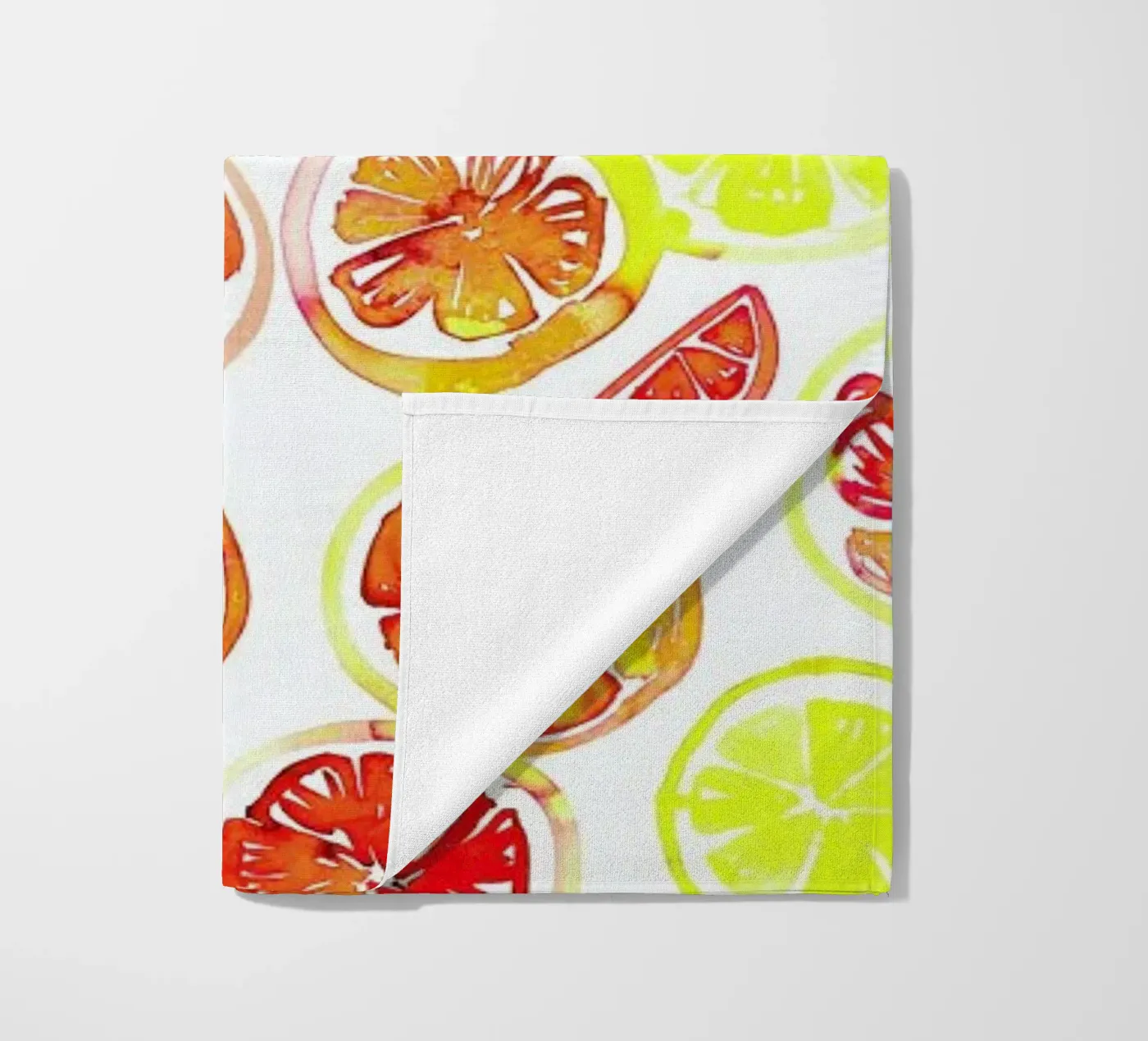 Orange Slice Strandtuch von Amy Sia