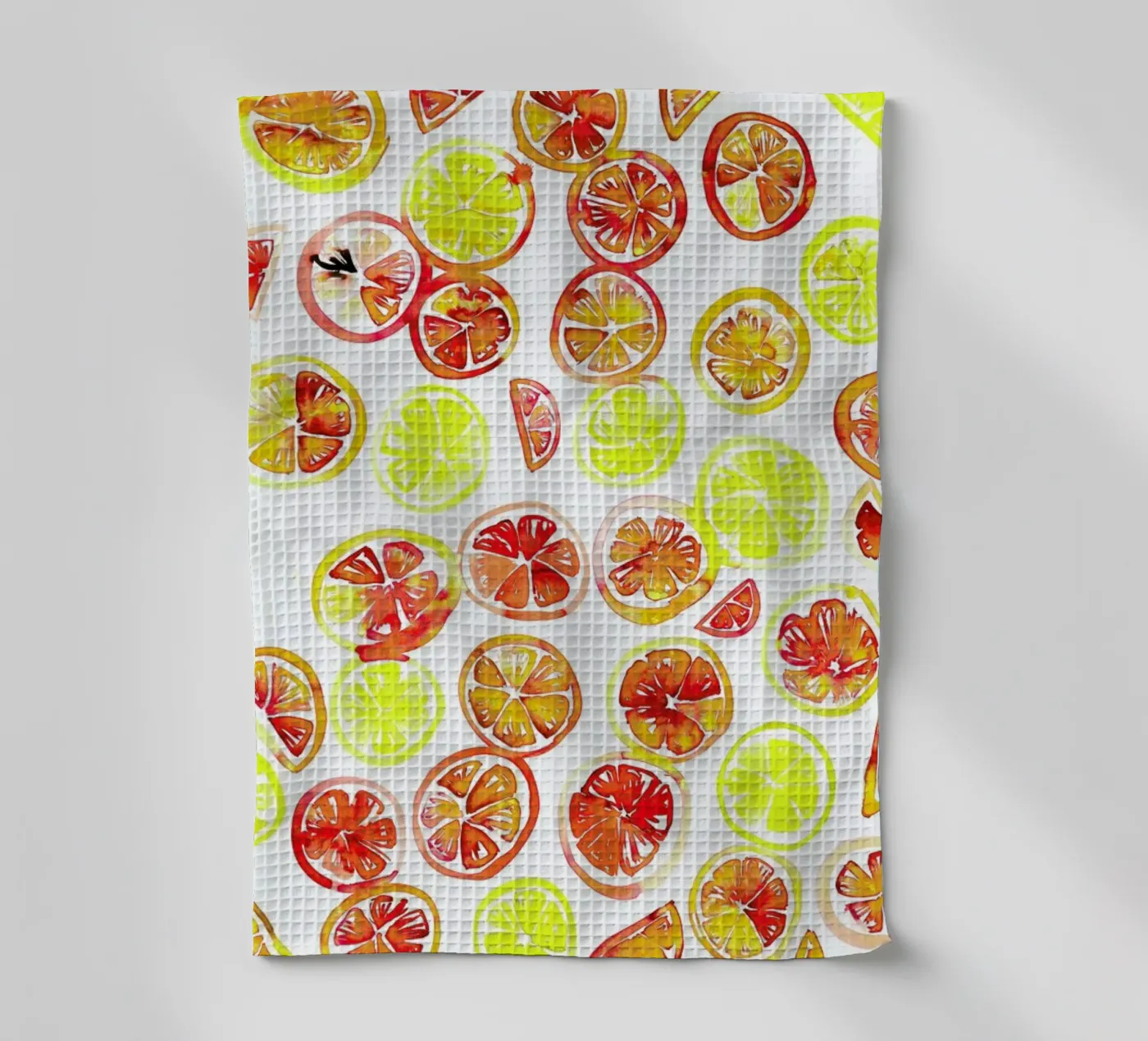 Orange Slice Geschirrtuch von Amy Sia