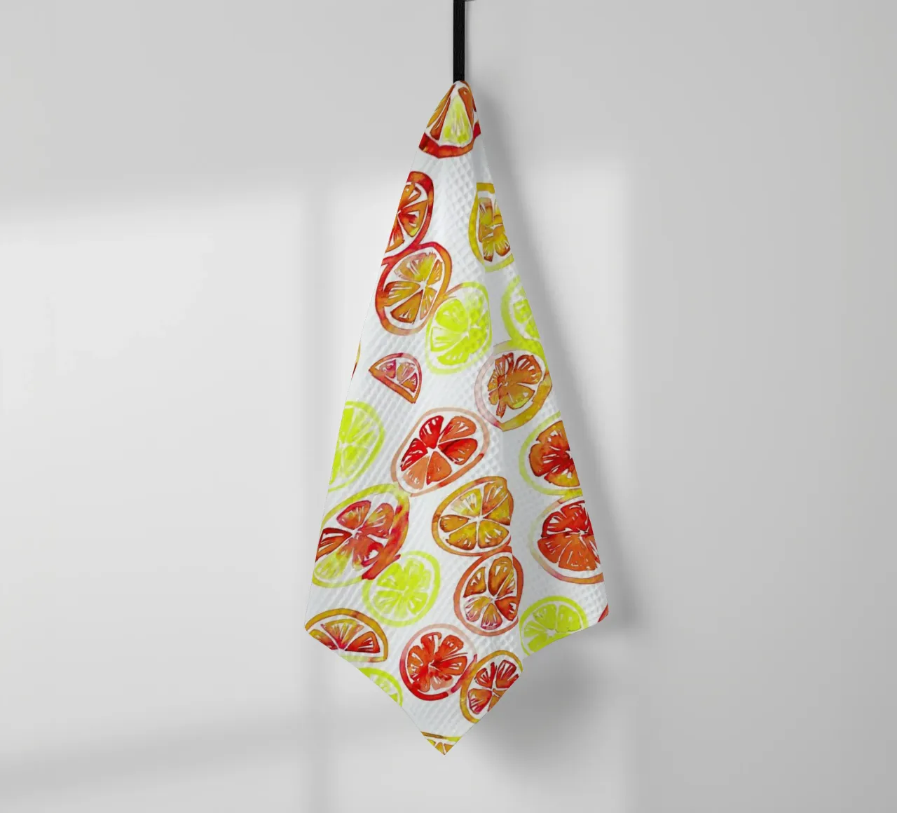 Orange Slice Geschirrtuch von Amy Sia