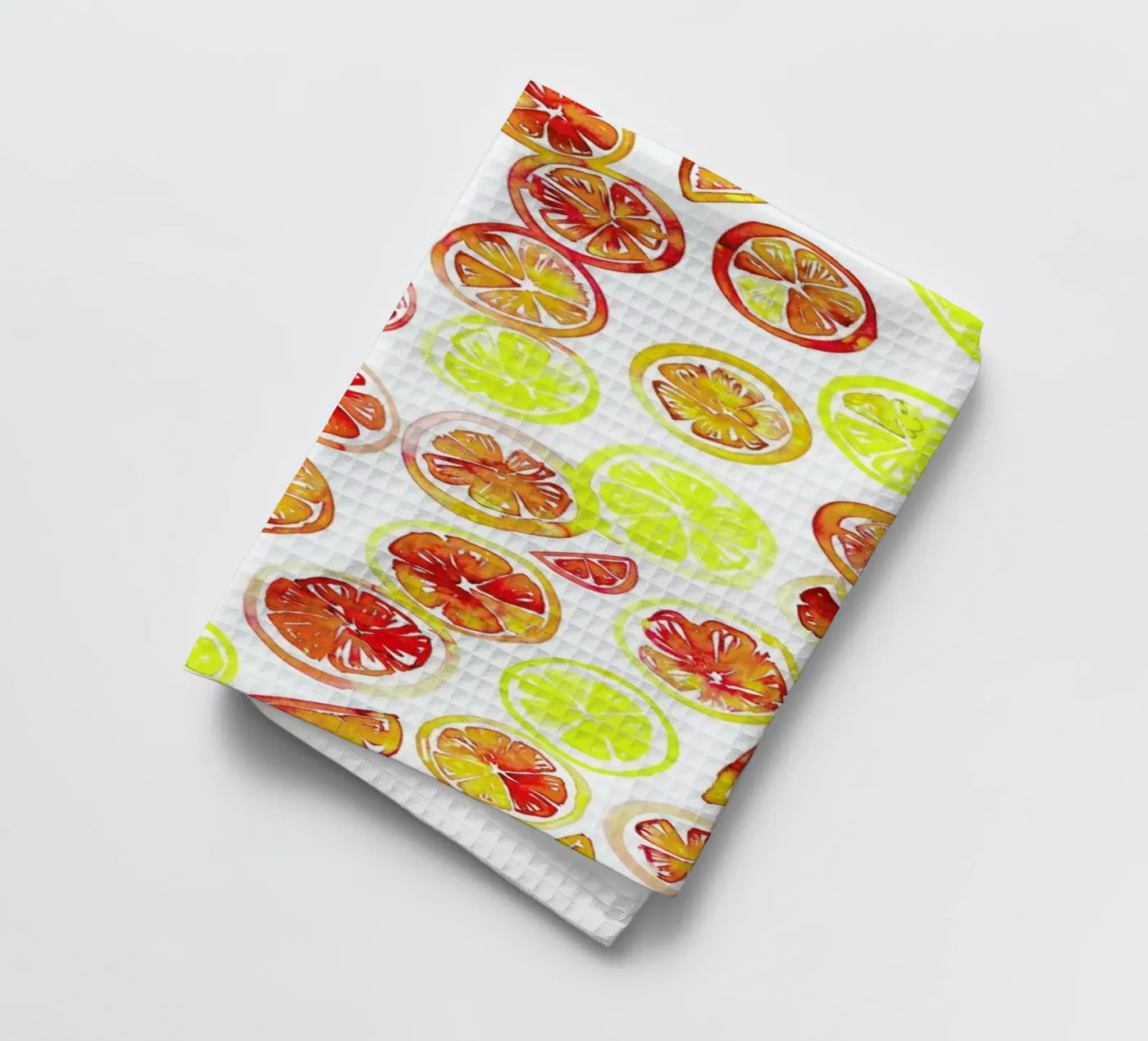 Orange Slice Geschirrtuch von Amy Sia