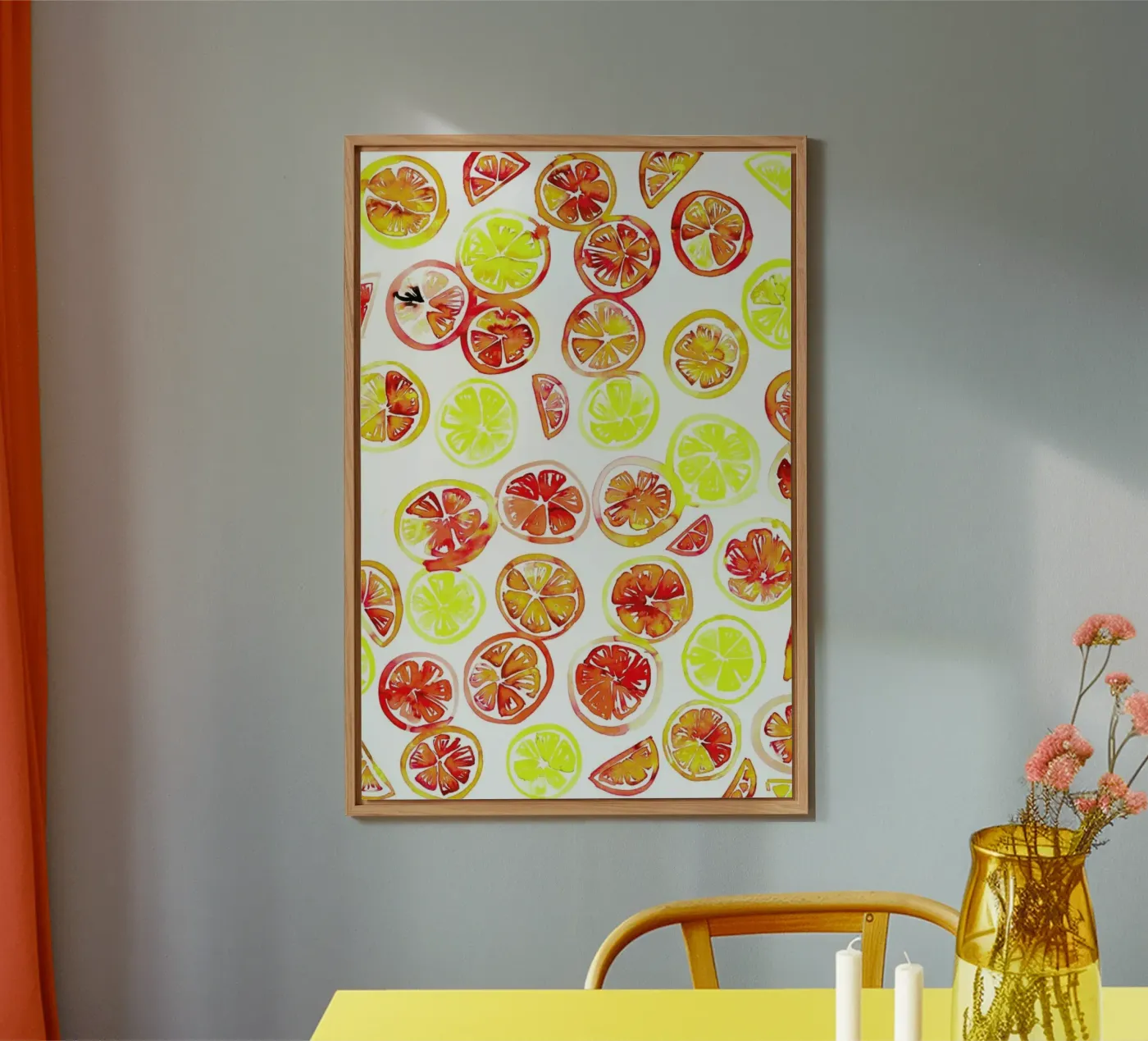 Orange Slice panneau forex de Amy Sia