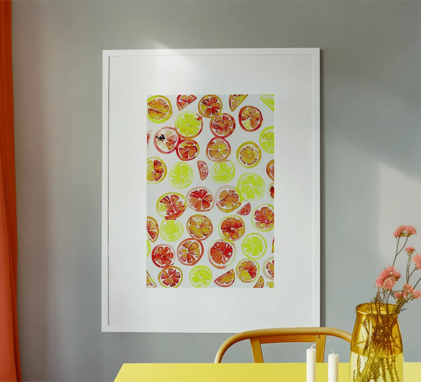 Orange Slice poster da Amy Sia