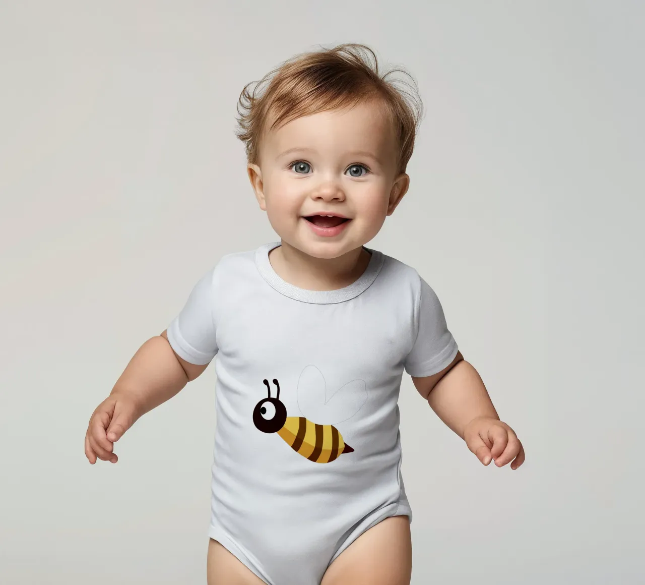 Abeille body bébé de C.WILL