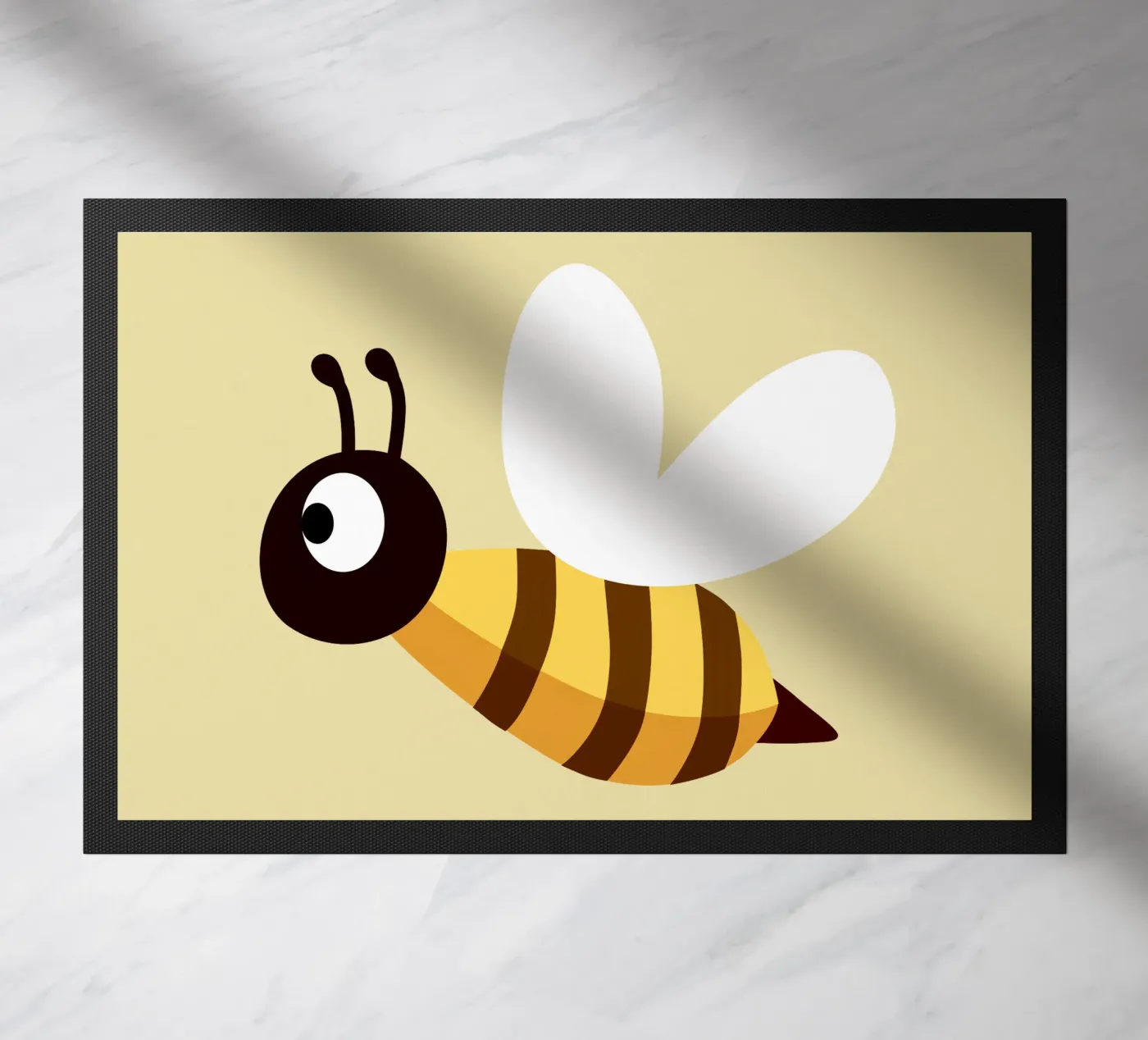 Bee deurmat van C.WILL