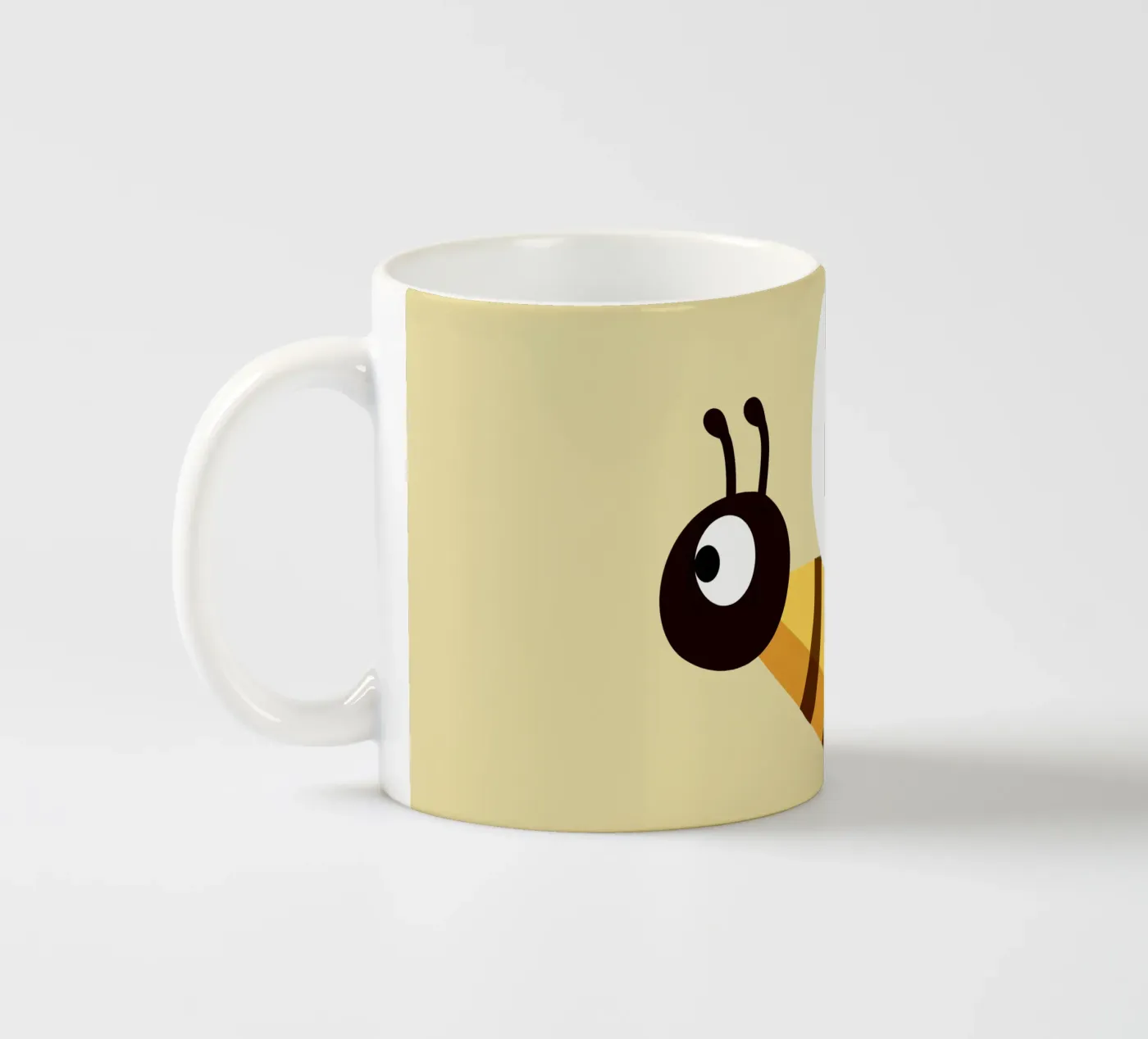 Bee ceramic mug by C.WILL