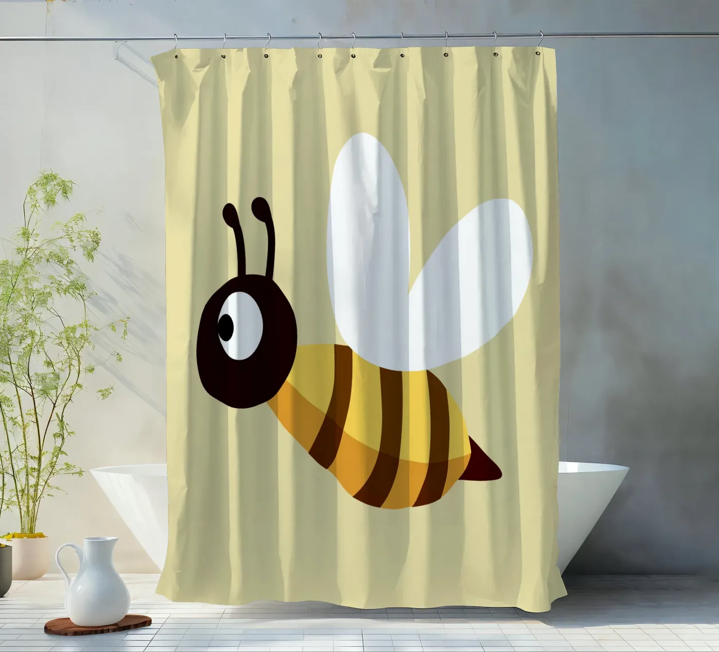 Bee Duschvorhang von C.WILL