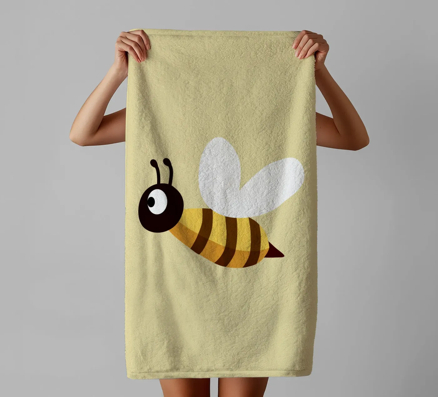 Bee badhanddoek van C.WILL