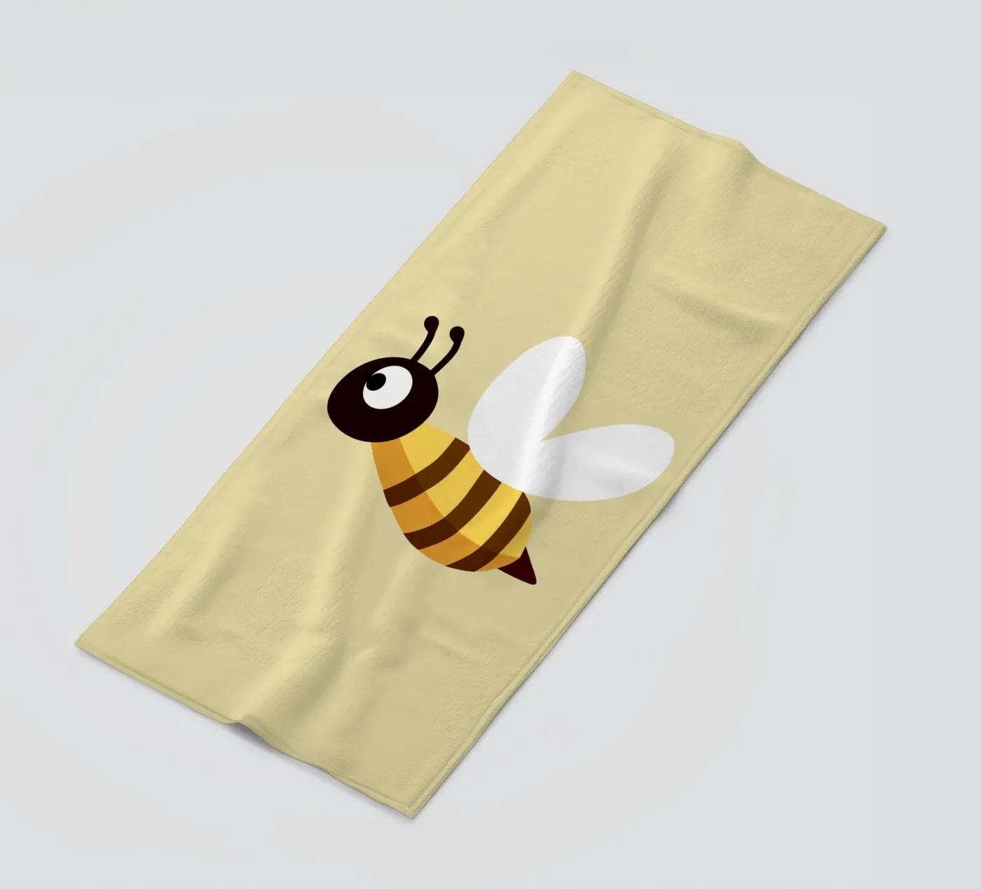 Bij strandhanddoek van C.WILL