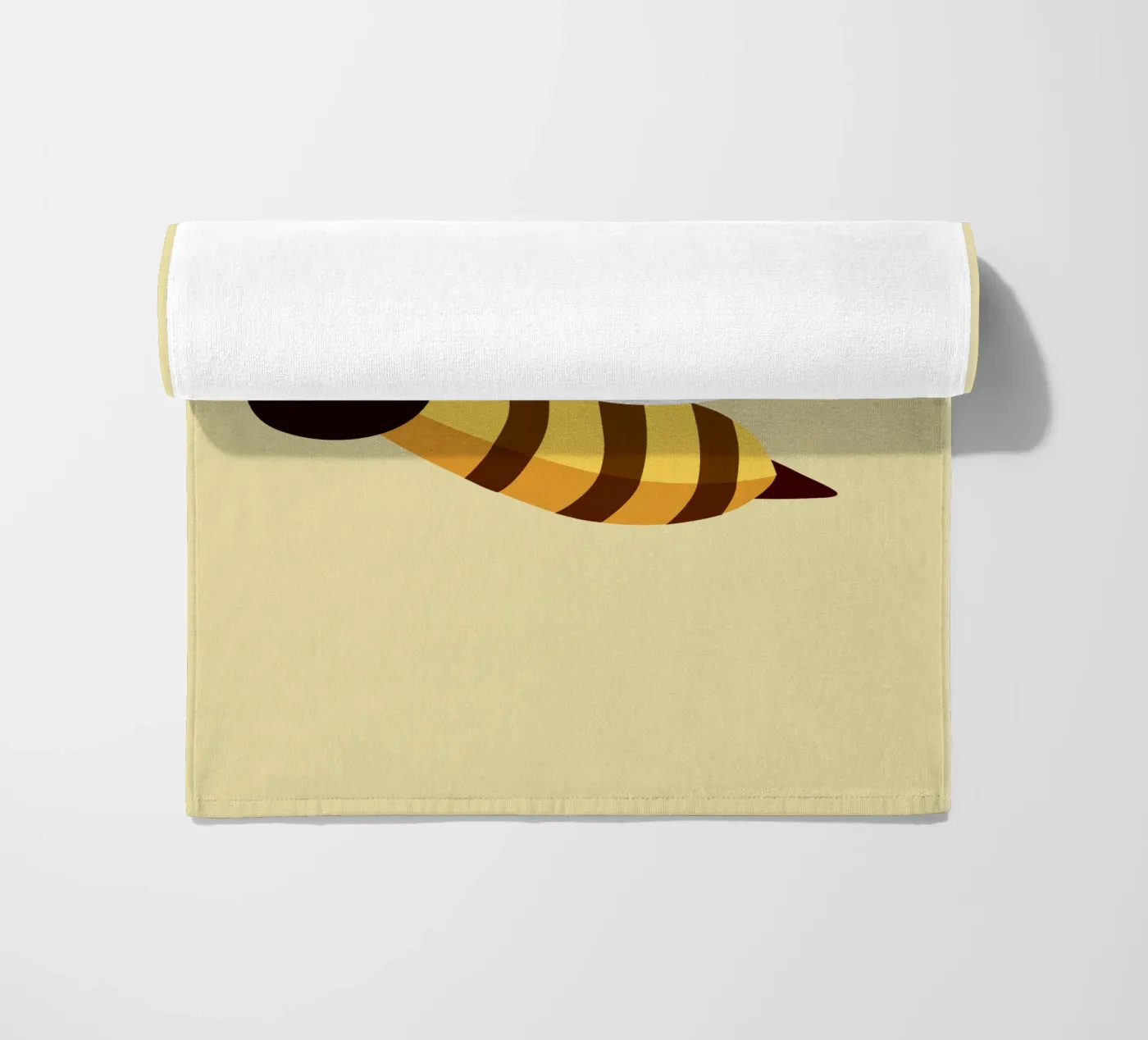 Bij strandhanddoek van C.WILL