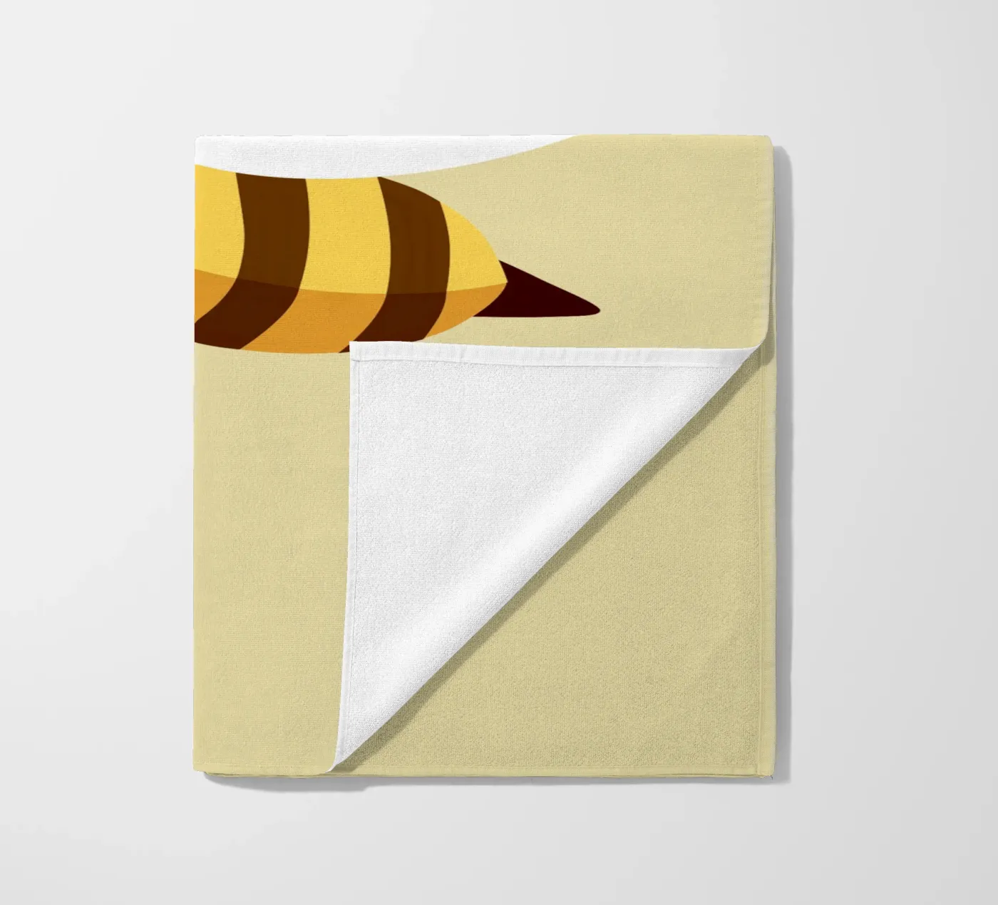 Bij strandhanddoek van C.WILL