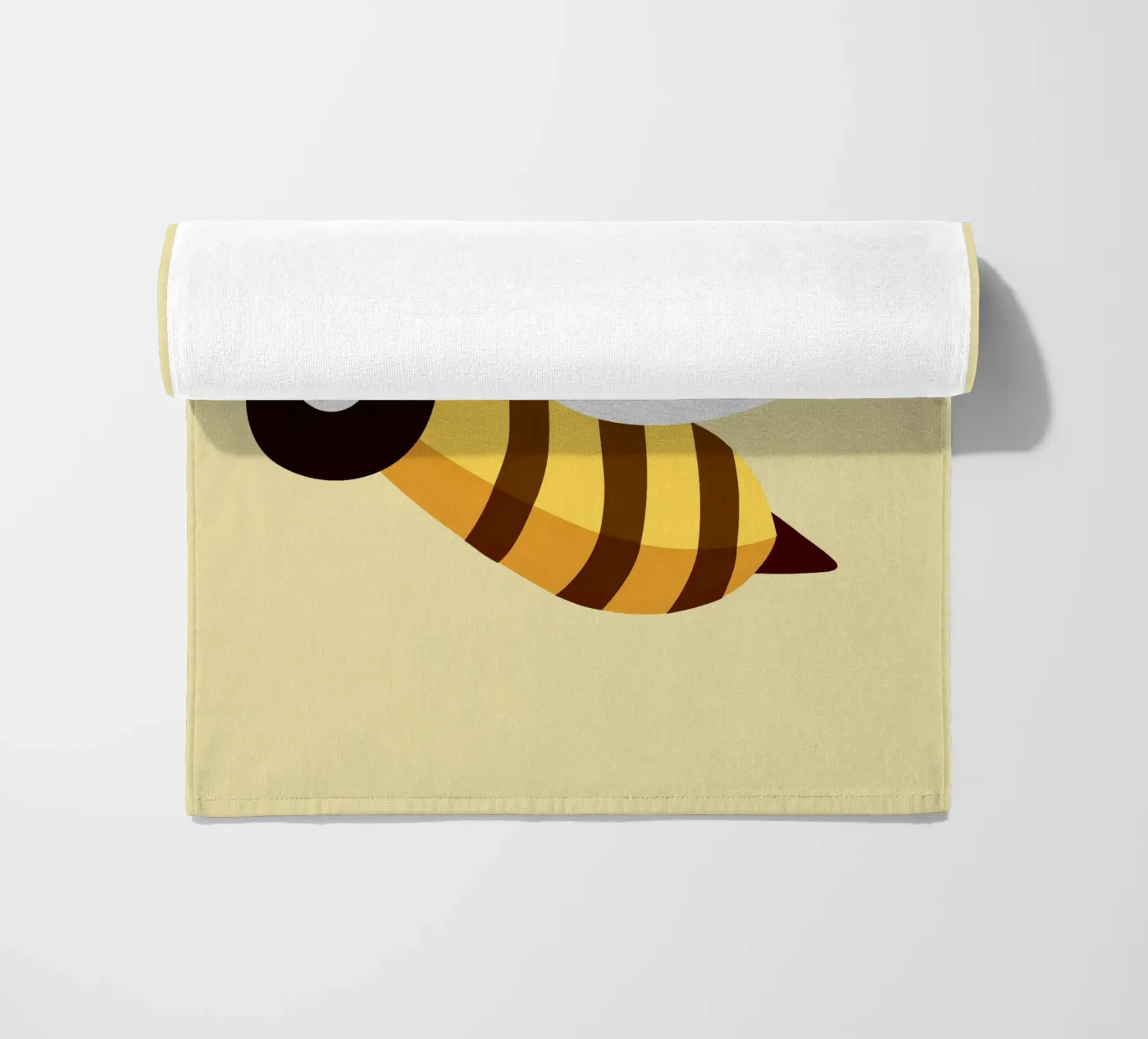 Bij strandhanddoek van C.WILL