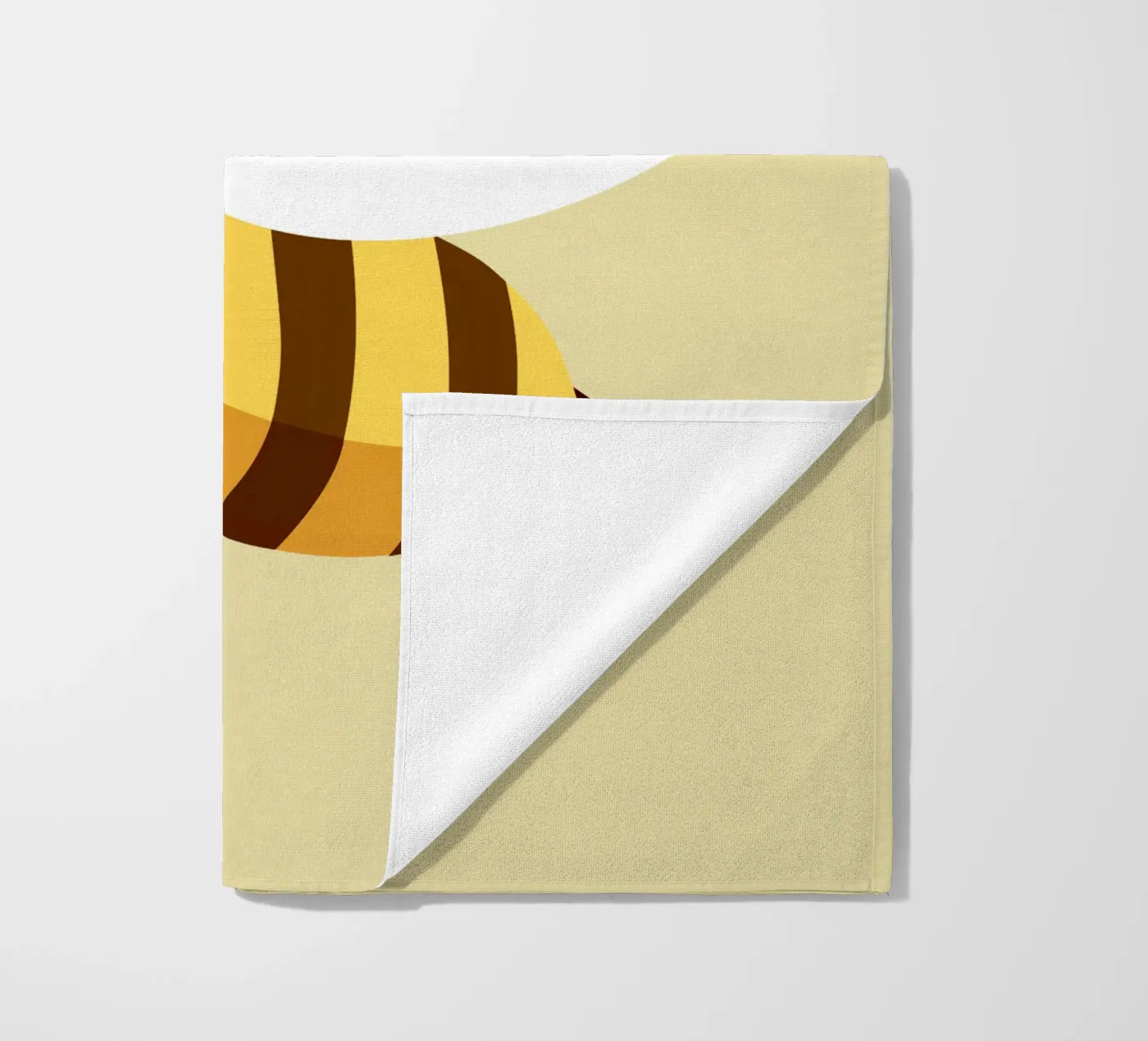 Bij strandhanddoek van C.WILL