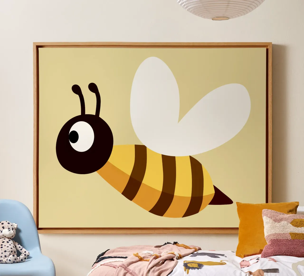 Bee canvas by C.WILL