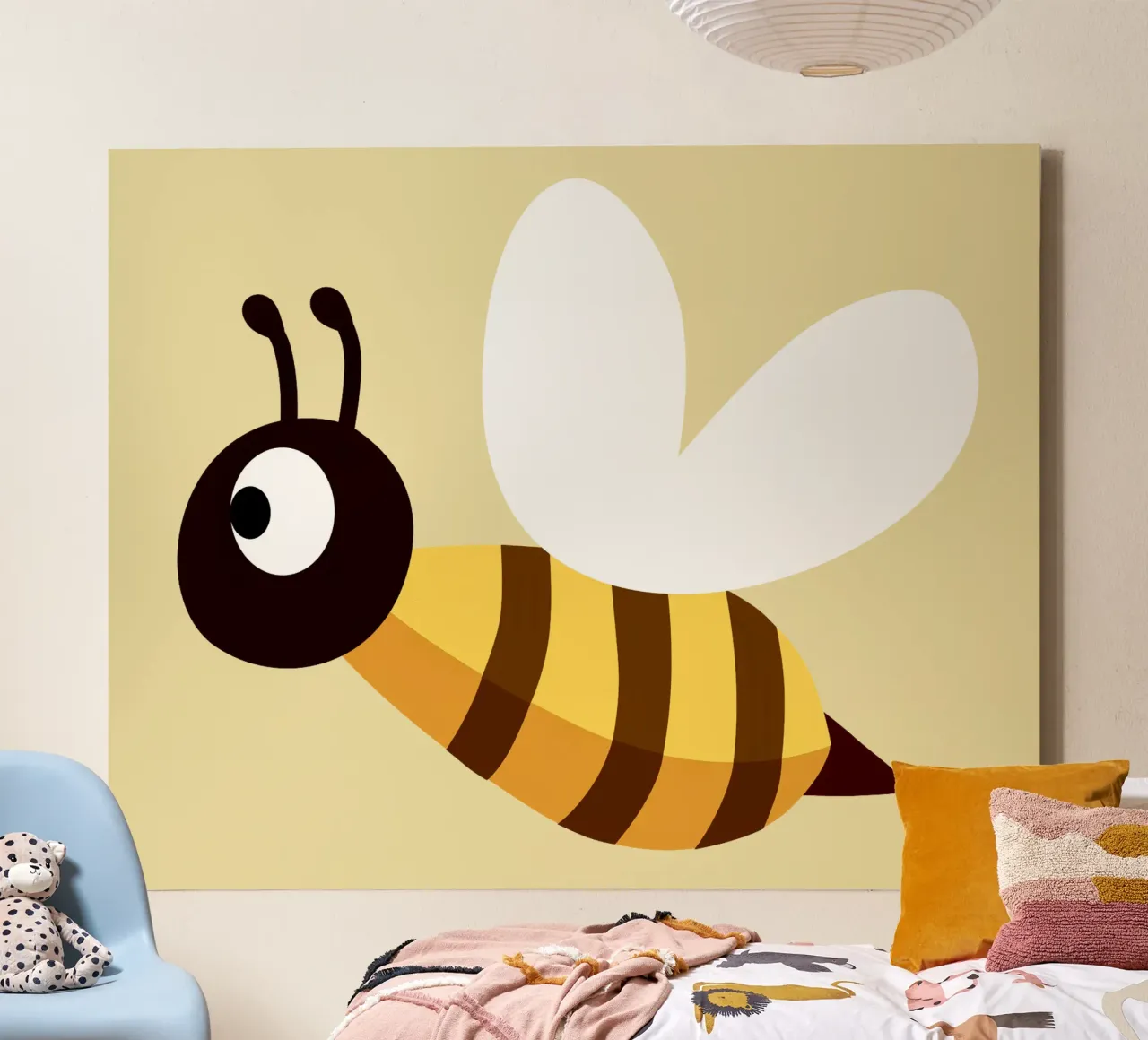 Bee canvas by C.WILL