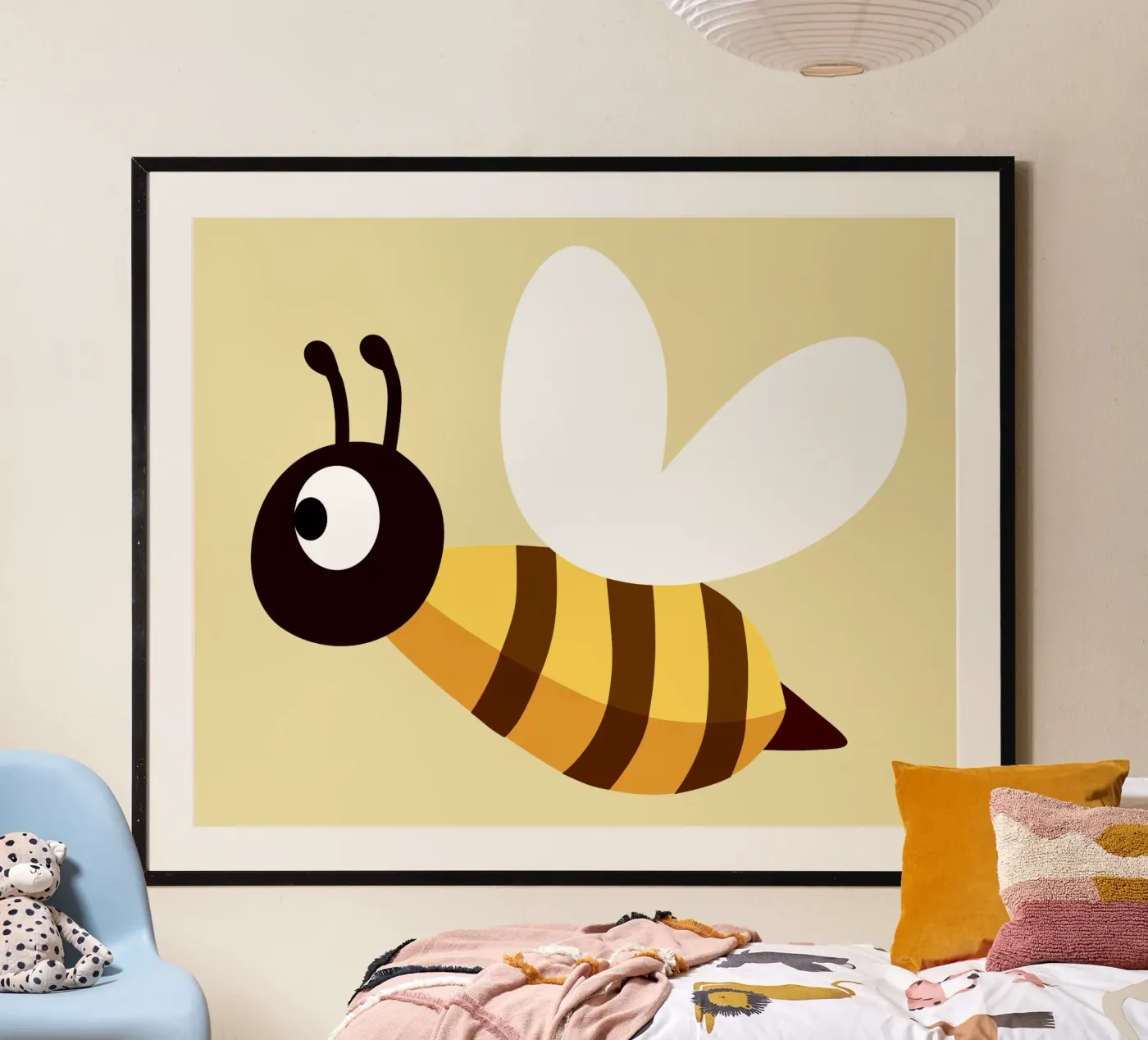 Bee poster by C.WILL
