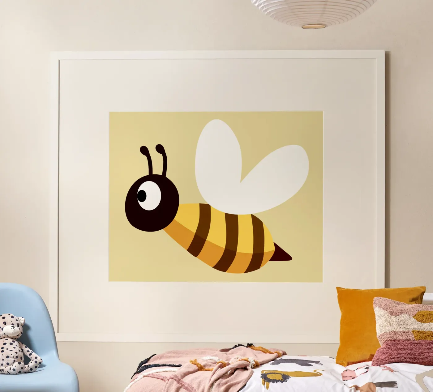 Bee poster by C.WILL
