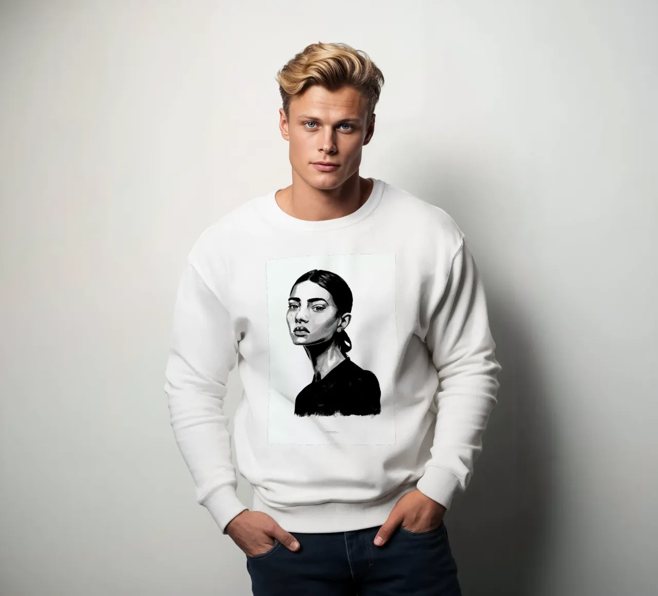 Untitled 2 felpa da Mathilde Olsen