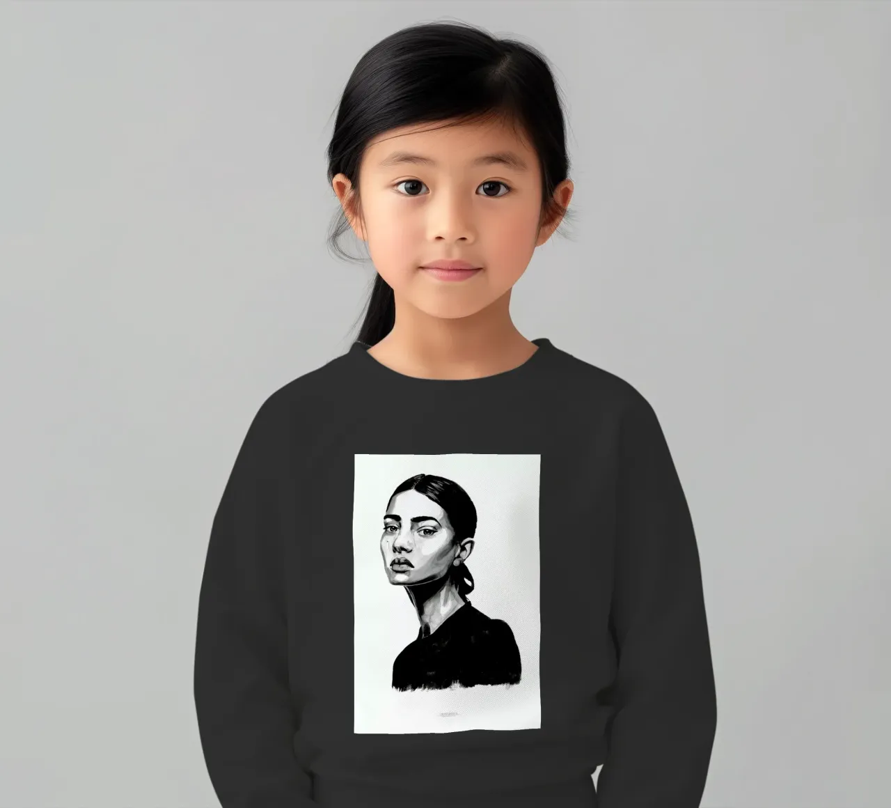 Untitled 2 felpa bambino da Mathilde Olsen