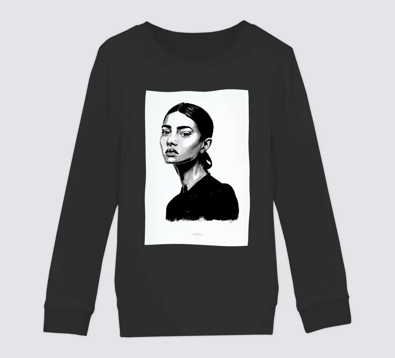 Untitled 2 felpa bambino da Mathilde Olsen