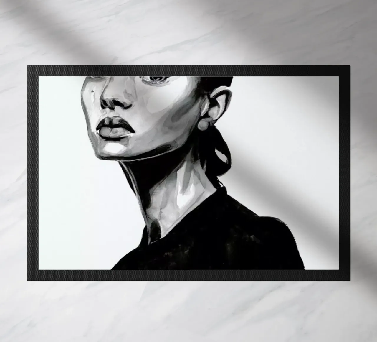 Untitled 2 doormat by Mathilde Olsen