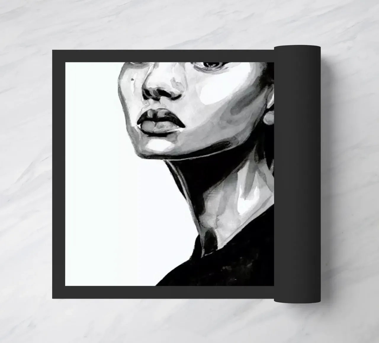 Untitled 2 deurmat van Mathilde Olsen