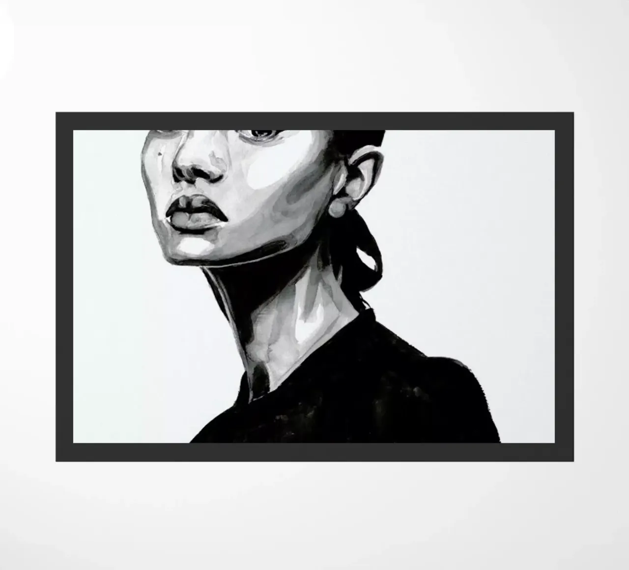 Untitled 2 deurmat van Mathilde Olsen