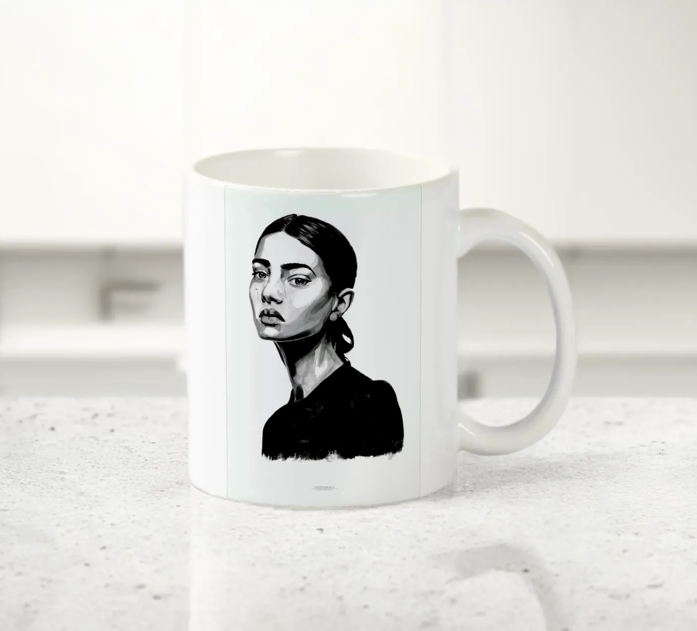Untitled 2 ceramic mug by Mathilde Olsen