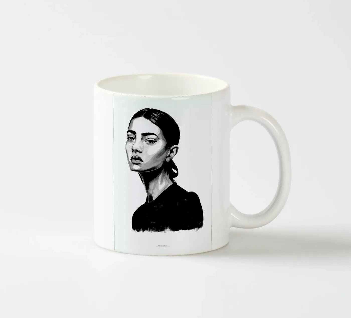 Untitled 2 ceramic mug by Mathilde Olsen