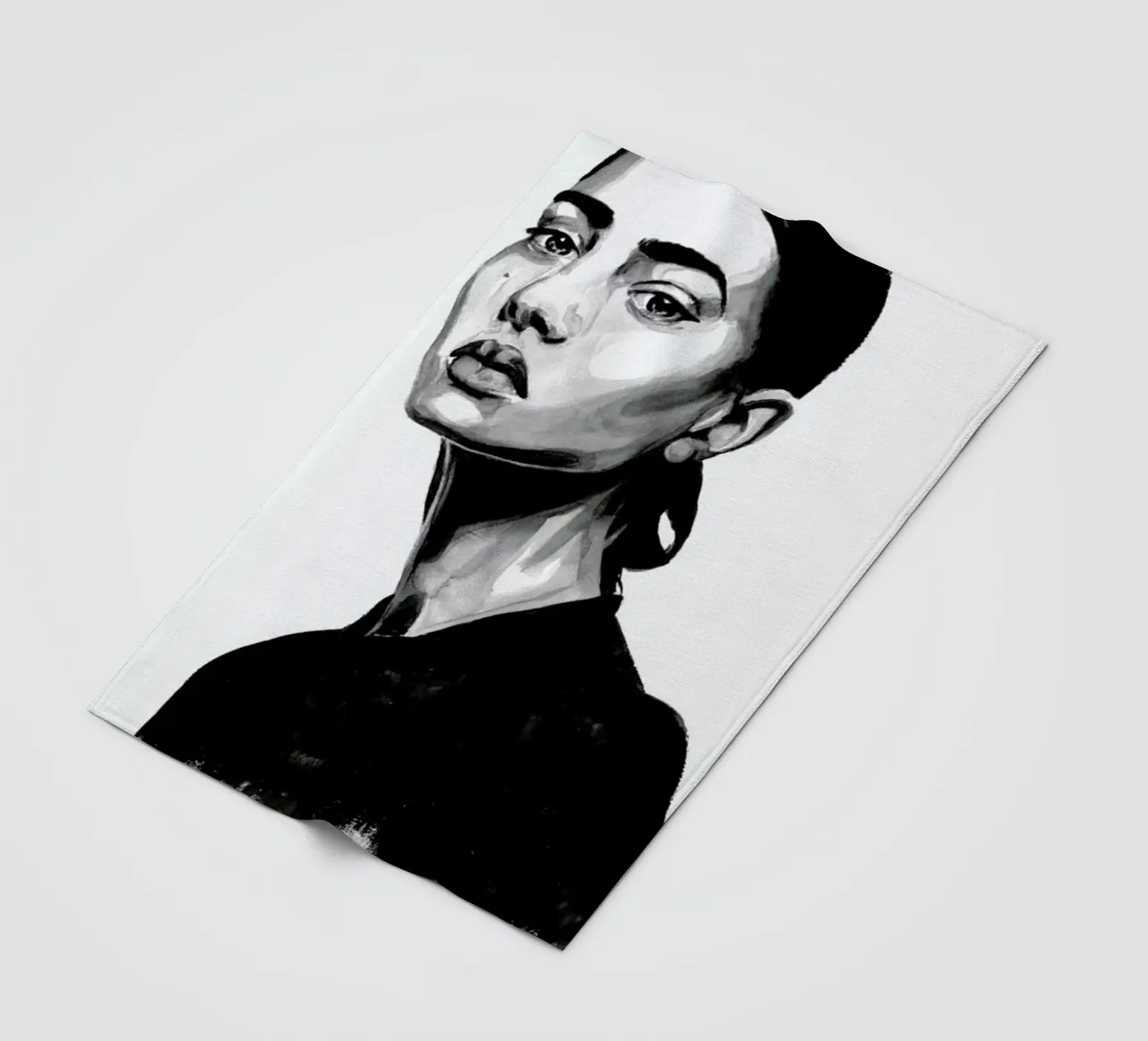 Untitled 2 fleecedeken van Mathilde Olsen