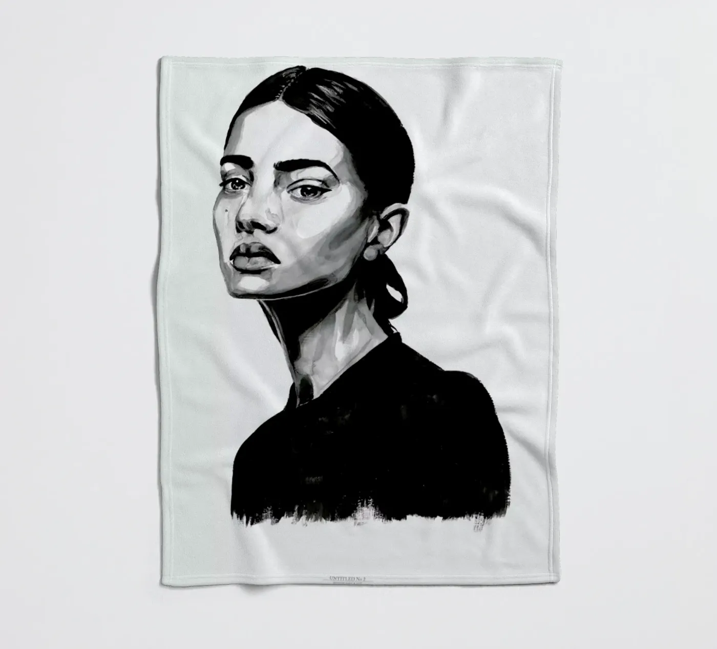 Untitled 2 fleecedeken van Mathilde Olsen