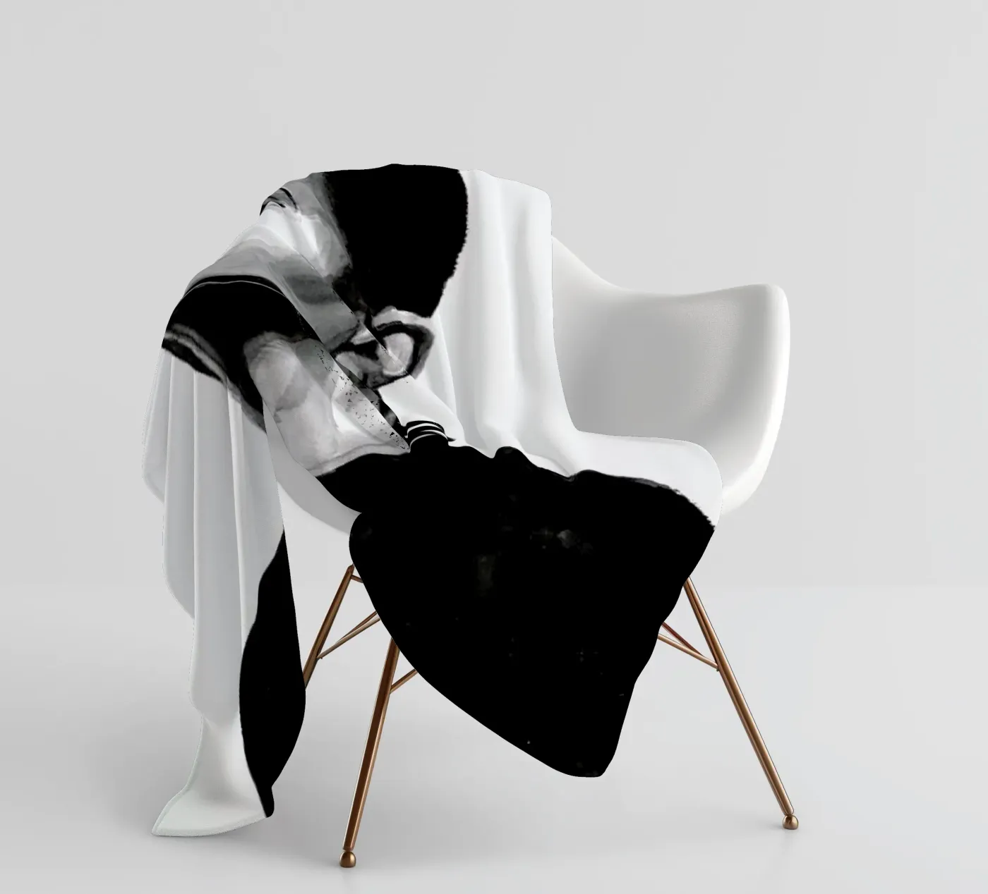 Untitled 2 fleecedeken van Mathilde Olsen
