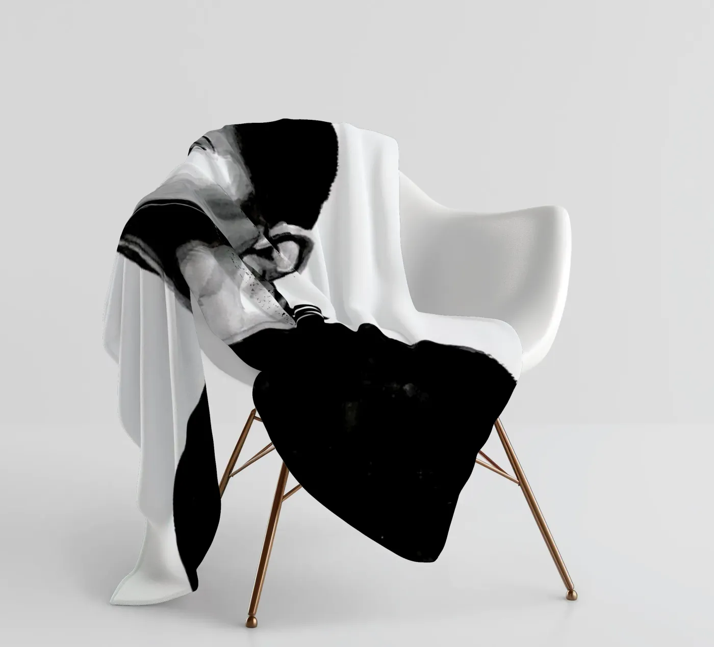 Untitled 2 fleecedeken van Mathilde Olsen