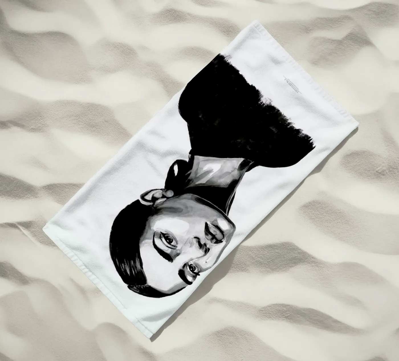 Untitled 2 beach towel by Mathilde Olsen