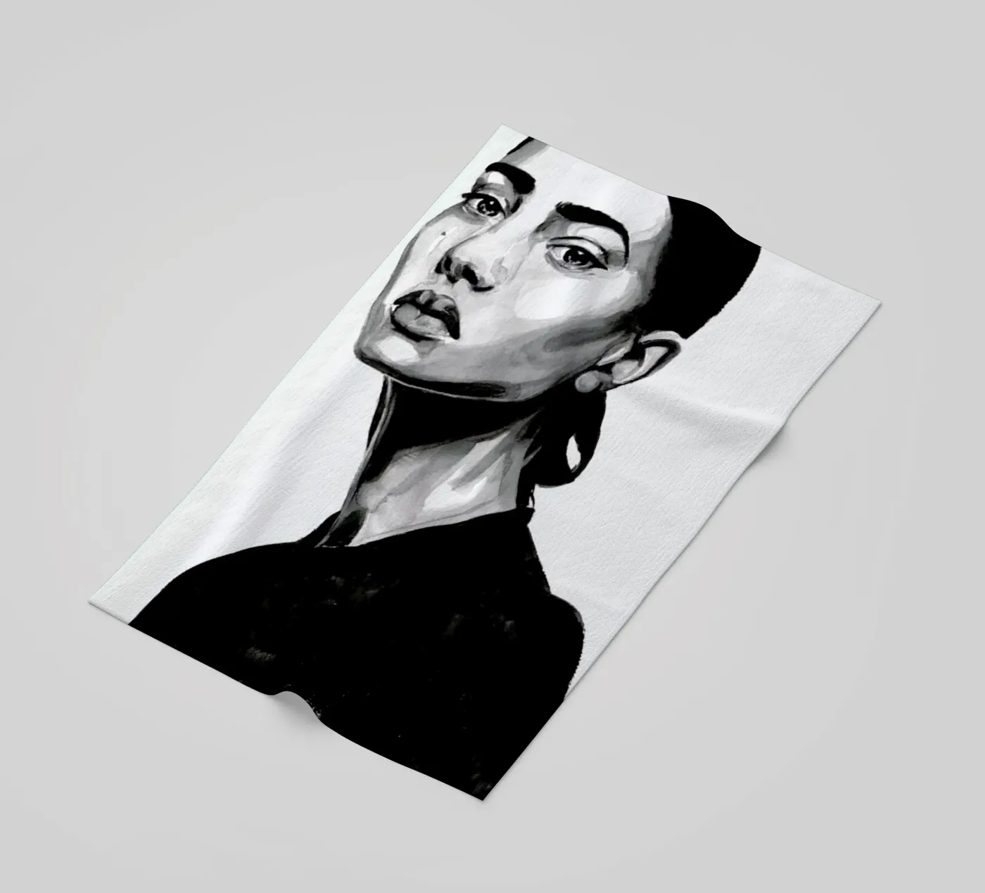 Untitled 2 beach towel by Mathilde Olsen