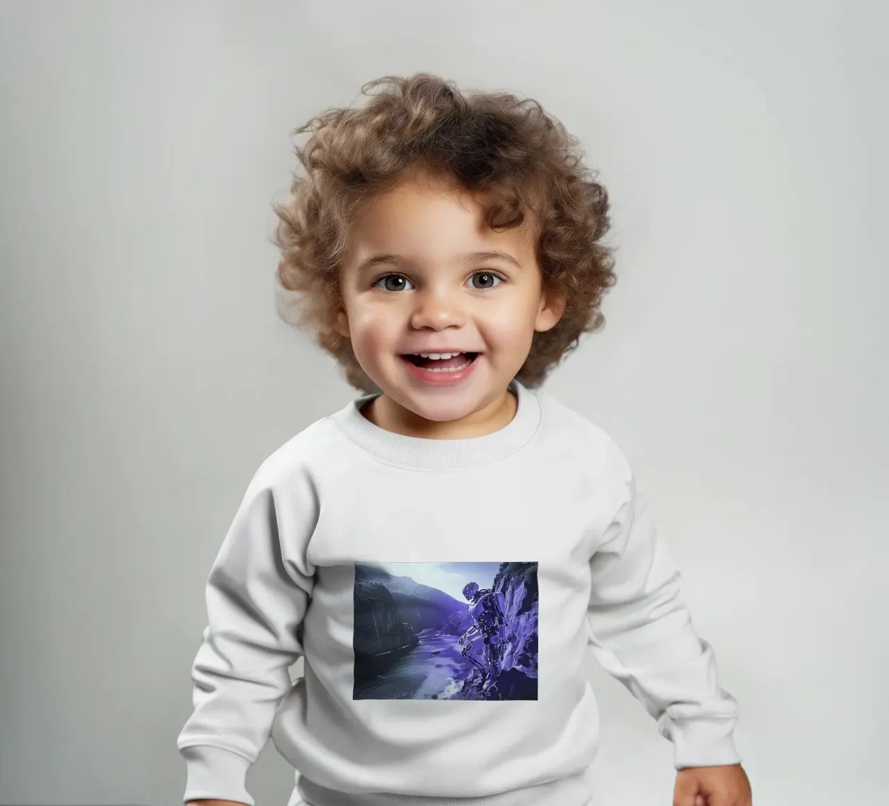 QUELLE VUE MAGNIFIQUE ! Violette sweat pour bébé de Thierry vobmann photography