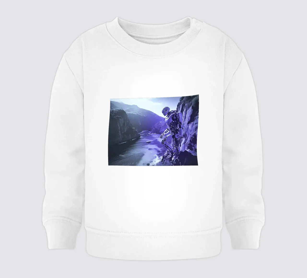 QUELLE VUE MAGNIFIQUE ! Violette sweat pour bébé de Thierry vobmann photography