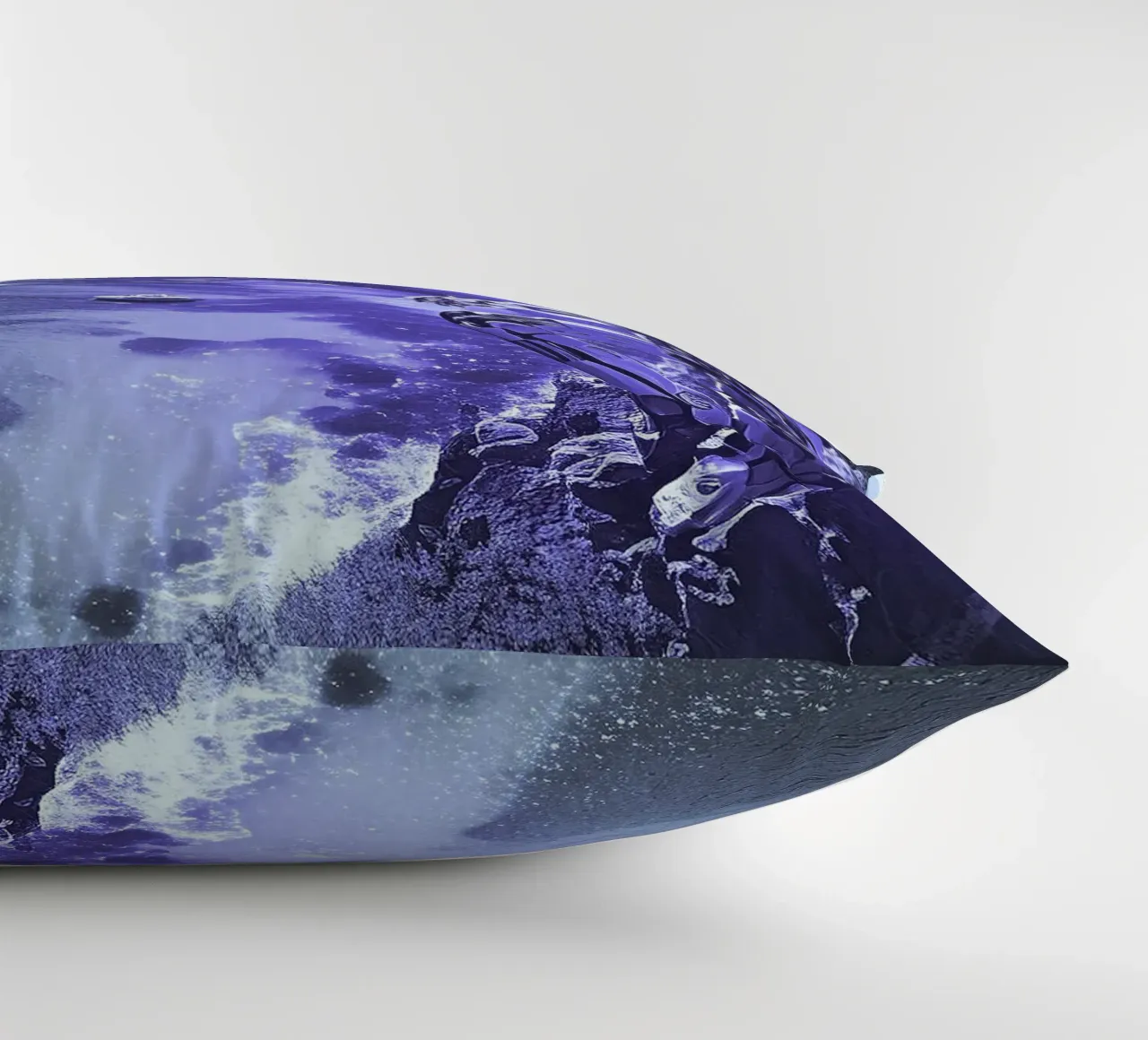 WHAT A WONDERFUL VIEW ! Violet decorative cushion by Thierry vobmann photography