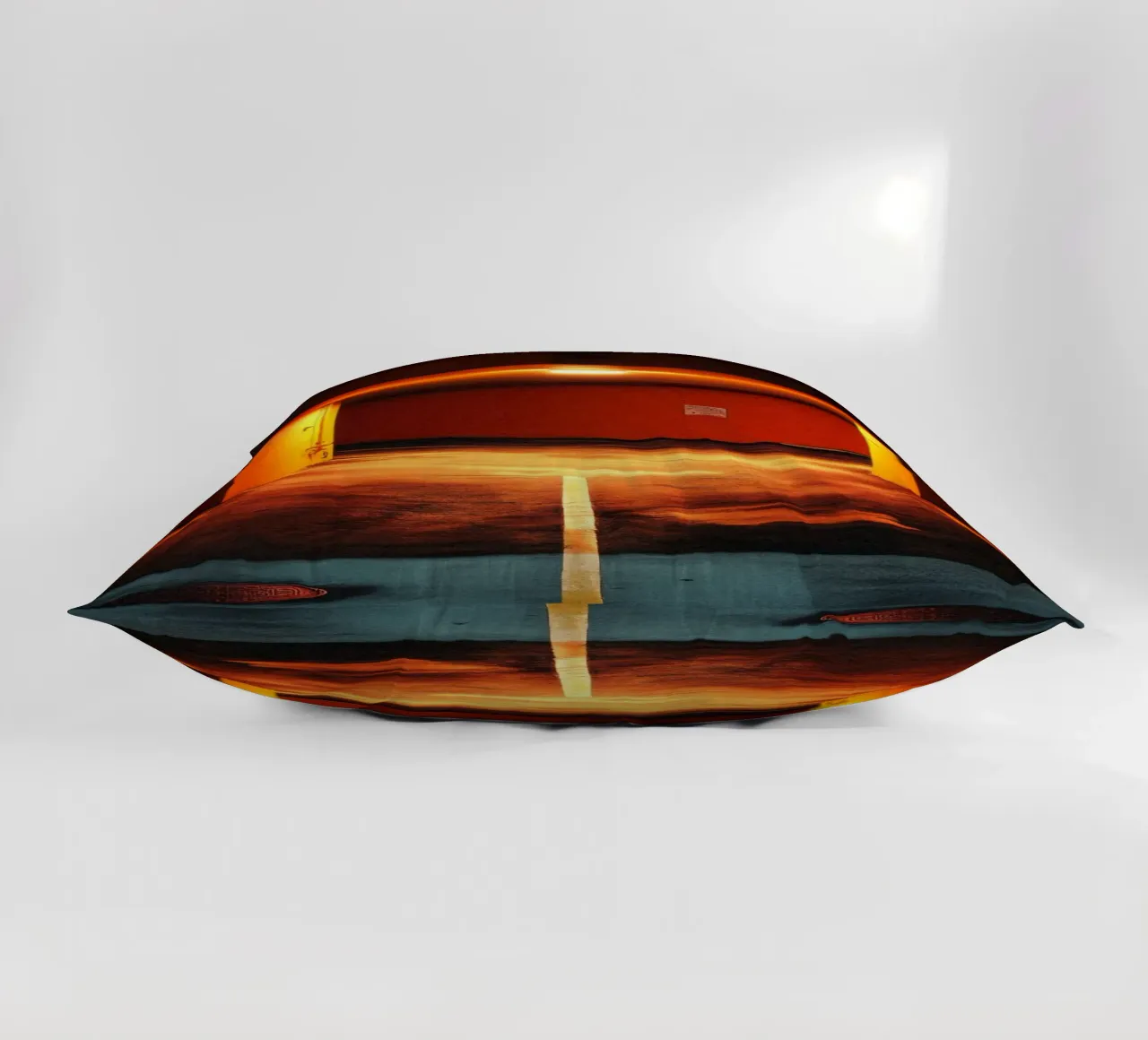 Shadow light in Miami decorative cushion by By Night