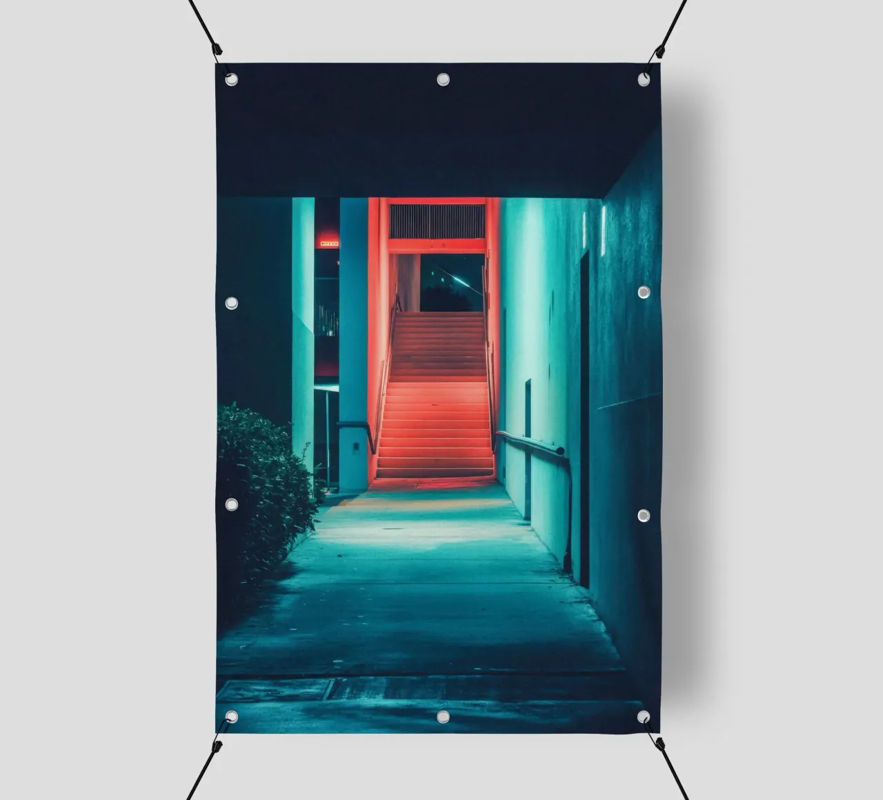 Scala del mistero - Miami telo in pvc da By Night