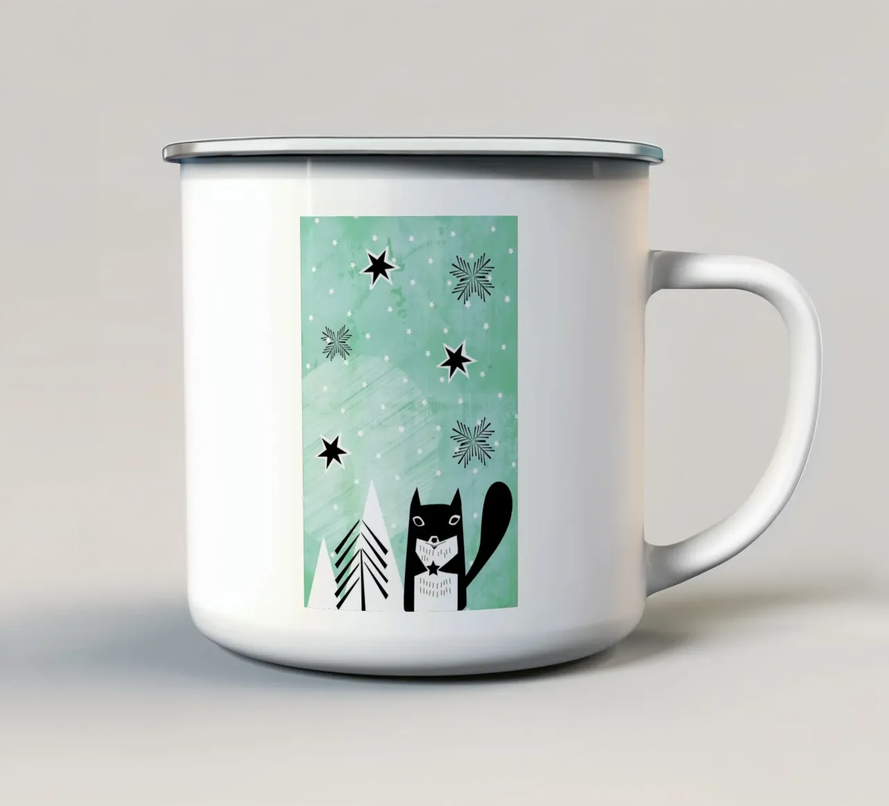 Bring You a Star tazza in smalto da XOXO Arte