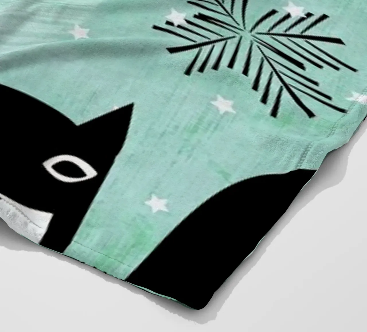 Bring You a Star fleece blanket by XOXO Arte