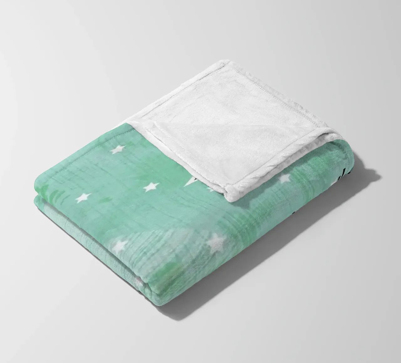 Bring You a Star fleece blanket by XOXO Arte