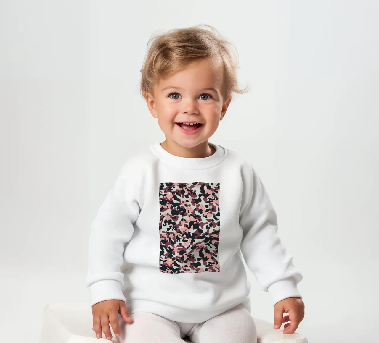 UN/HIDE - Camo Asud Baby Sweatshirt von Arthelps gGmbH