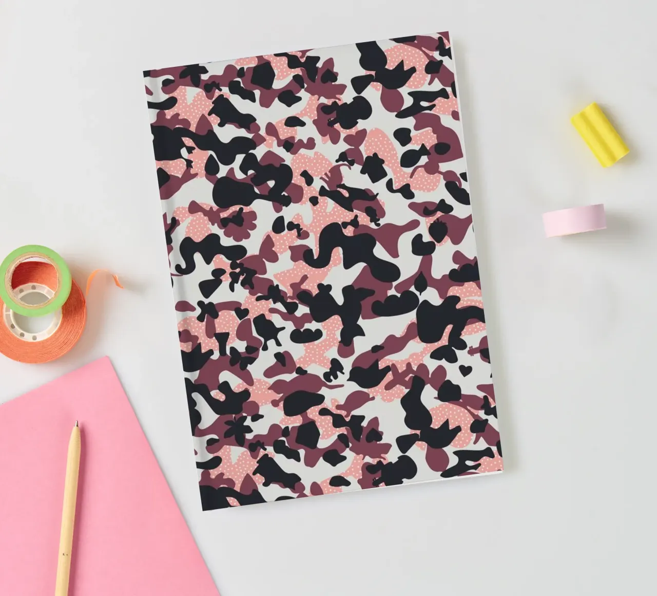 UN/HIDE - Camo Asud Notizbuch von Arthelps gGmbH