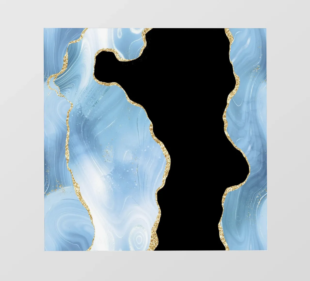 Texture Agata Glitterata Blu e Oro 01 pellicola backlit da Gemstone Textures