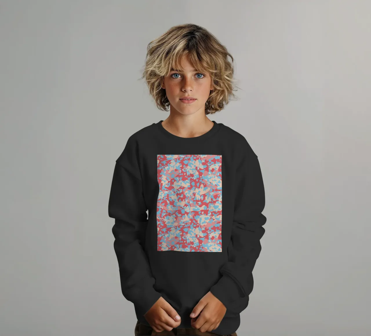 UN/HIDE - Camo Ahmar felpa bambino da Arthelps gGmbH