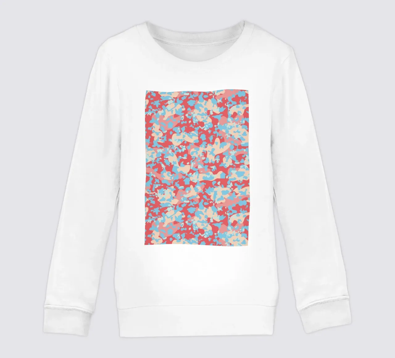 UN/HIDE - Camo Ahmar kids sweatshirt by Arthelps gGmbH