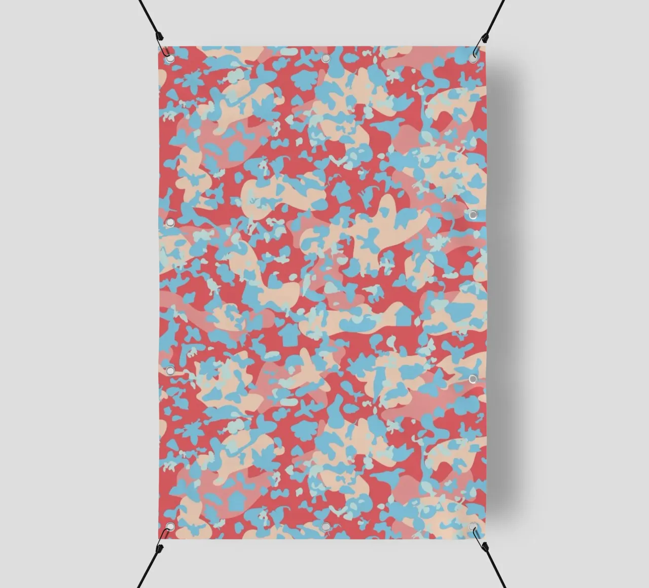 UN/HIDE - Camo Ahmar telo in pvc da Arthelps gGmbH